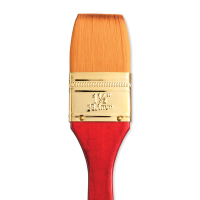 PRINCETON HERITAGE SR 4050FW SHORT HANDLE SYNTHETIC FLAT 1.5 IN