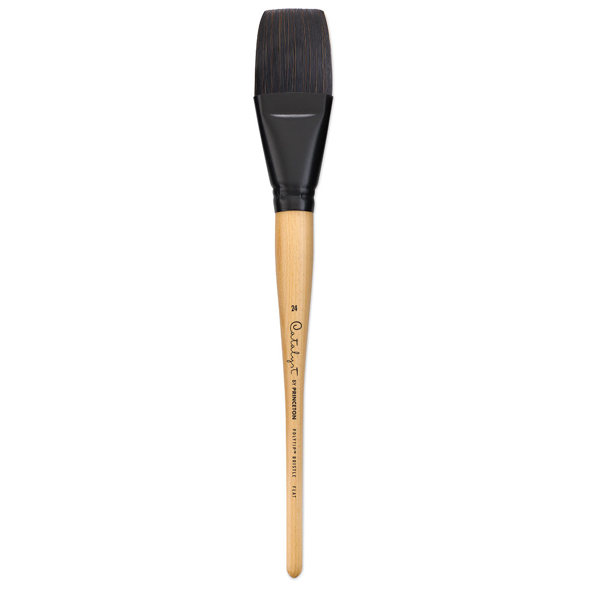 Princeton Brush Catalyst Polytip Long Handle Bristle Brush, Egbert 6 - Walmart Supplies