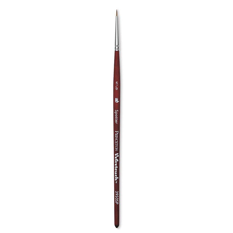 PRINCETON VELVETOUCH SR 3950 SHORT HANDLE SPOTTER MIX MEDIA 5/0