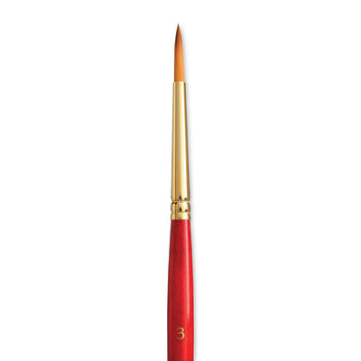 PRINCETON HERITAGE SR 4050R SHORT HANDLE SYNTHETIC ROUND 3