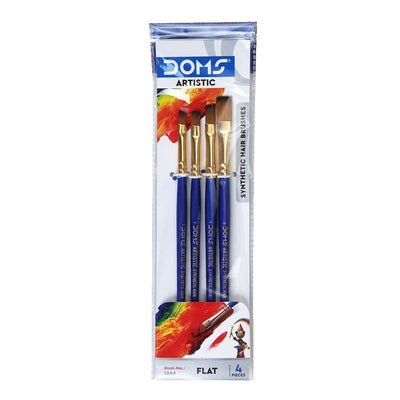 DOMS SYNTHETIC BRUSH SET OF 4